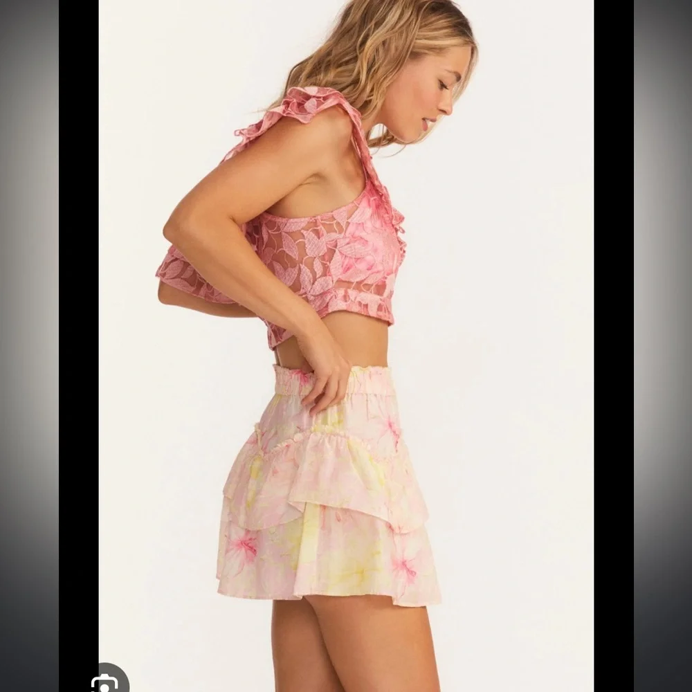 LoveShackFancy Abrielle Skirt - Picture 9 of 11